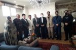 دیدارجمعی ازمسولان استانی و کشوری بنیاد شهد و امور ایثارگران ازخانوده شهید رسول زارع زاده