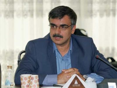 حضور رئیس مرکز تحقیقات و آموزش کشاورزی و منابع طبیعی آذربایجان شرقی در سازمان آزاد تجاری ارس