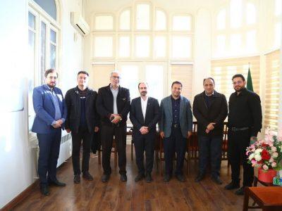 دیدار رئیس بنیاد نخبگان آذربایجان شرقی با رئیس و اعضای شورای سیاست‌گذاری انجمن روابط عمومی آذربایجان شرقی