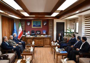 دیدار رایزن فرهنگی ایران در ترکیه با رئیس دانشگاه تبریز