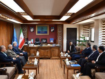 دیدار رایزن فرهنگی ایران در ترکیه با رئیس دانشگاه تبریز